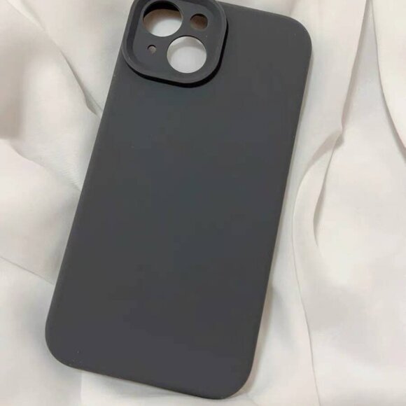 Black Matte iPhone 14 Case - Picture 2 of 2